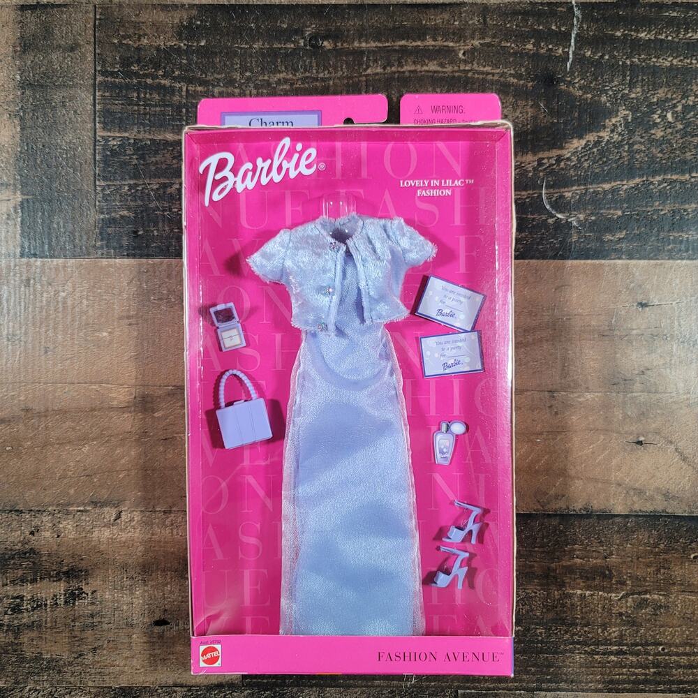 Barbie Fashion Ave Charm Lovely In Lilac Mattel 2000